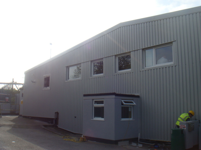 Industrial Roof Overcladding Cornwall