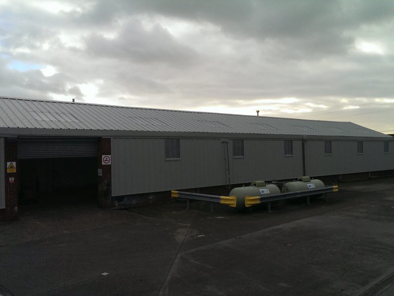 Roof Replacement to Manufacturing Factory in Somerset