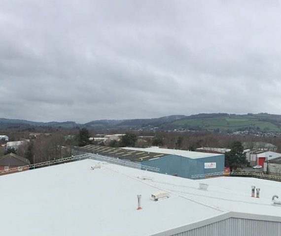 Industrial Roofing Devon – Oversheeting Roof System to Manufacturing Business