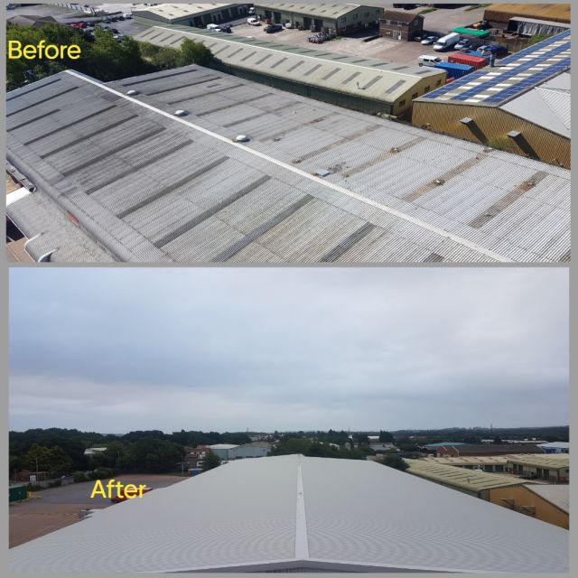 Oversheeting is a great way to refurbish a failing industrial roof without causing disruption to your business. This is one of our oversheeting systems that we installed in Devon. Insulation was also incorporated to comply with Part L2B Building Regulations saving on heating costs. If your business is considering solar PV, then this is a great way to get your roof solar ready and save on electricity too! Contact us now for advice and a quote. #Devon #Oversheeting #Industrialroofing #solar #energysaving